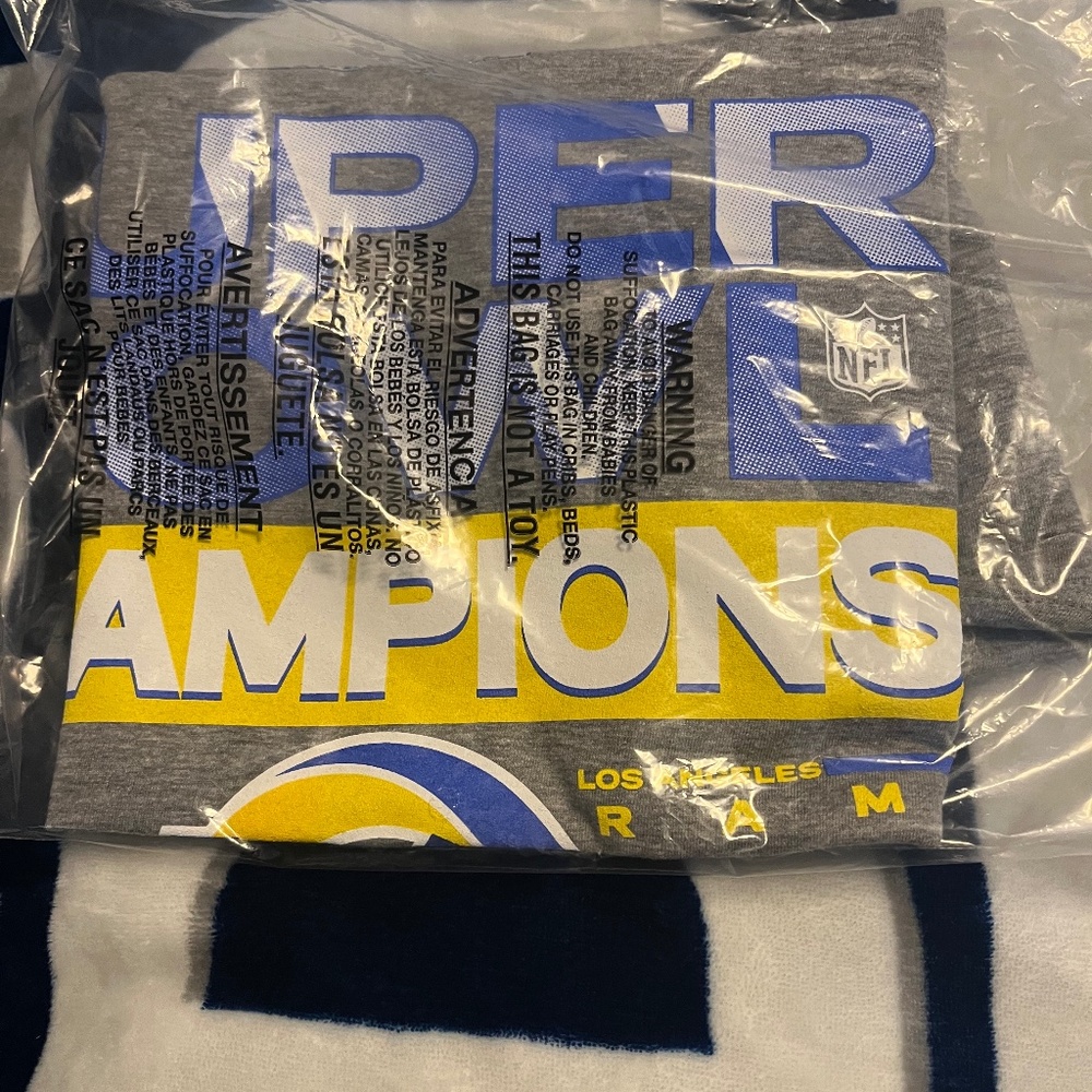 Nike Super Bowl championship shirt… LA Rams 2022 champions